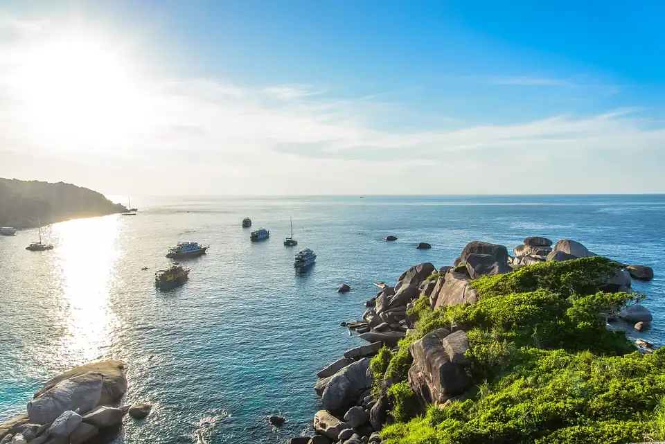 The Similan Islands, Thailand